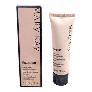 Mary Kay TimeWise Matte-Wear Liquid Foundation Ivory 3 038752 Comb. To Oily NIB